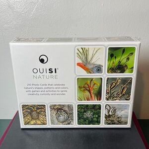 New‎ Ouisi Nature Games of Visual Connection Photo Cards 210 Cards Sealed